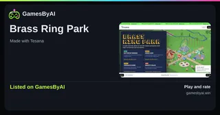 Share card for Brass Ring Park: listed on GamesByAI.