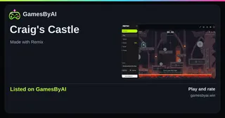 Share card for Craig's Castle: listed on GamesByAI.